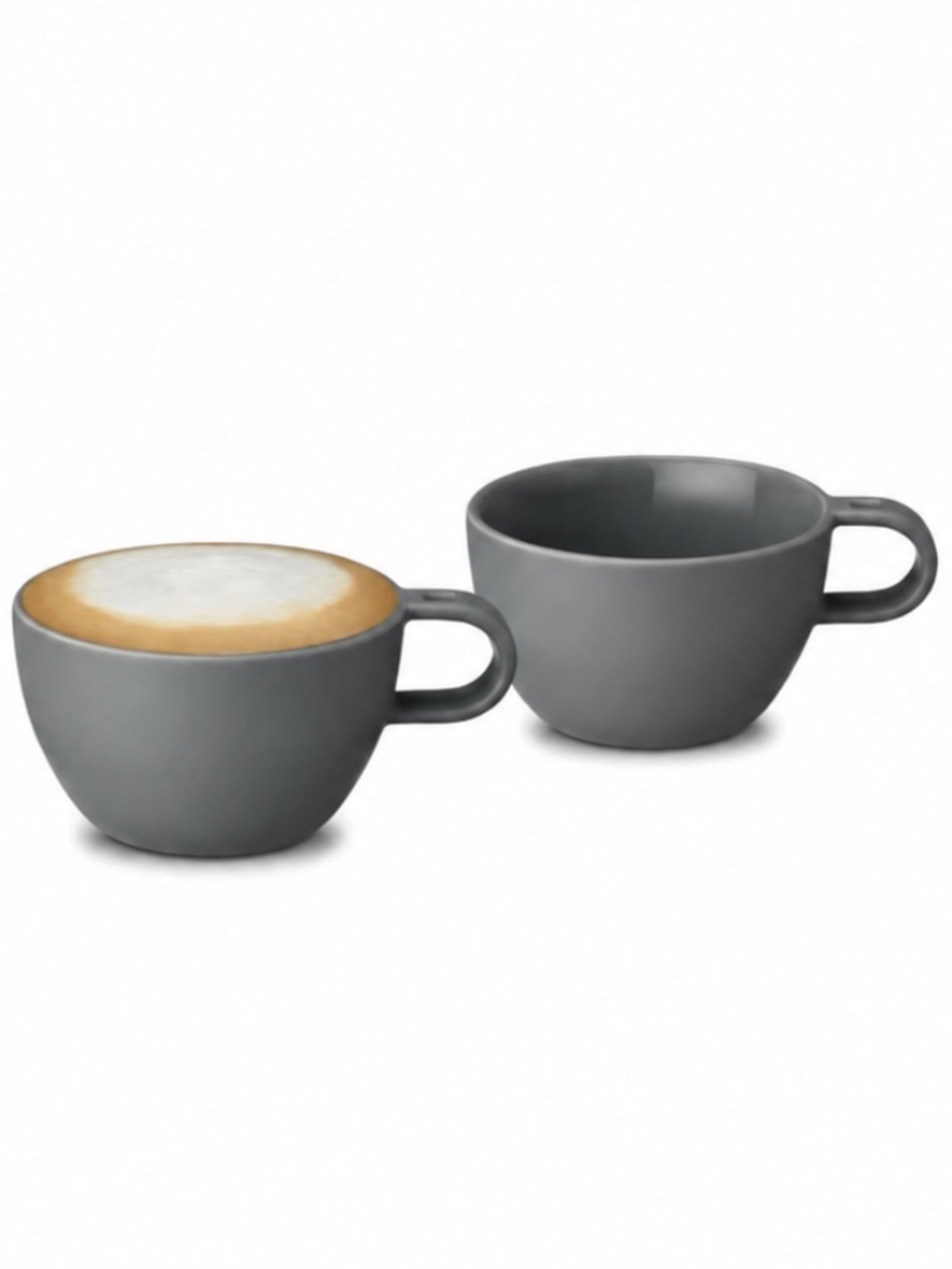 Nespresso SET 2 Barista Cappuccino Medium Cups Porcelain Coffee Mug Ceramic 9oz